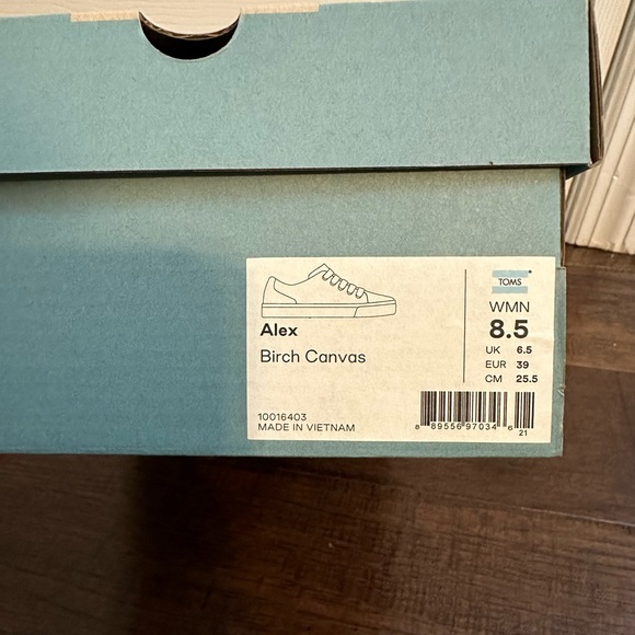 Toms Women’s Birch Canvas Sneakers- Alex - Picture 7 of 7
